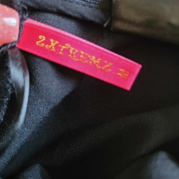 2 Xtremz Dress pants with ruffle pant cuffs and metal ring belt - Picture 8 of 11